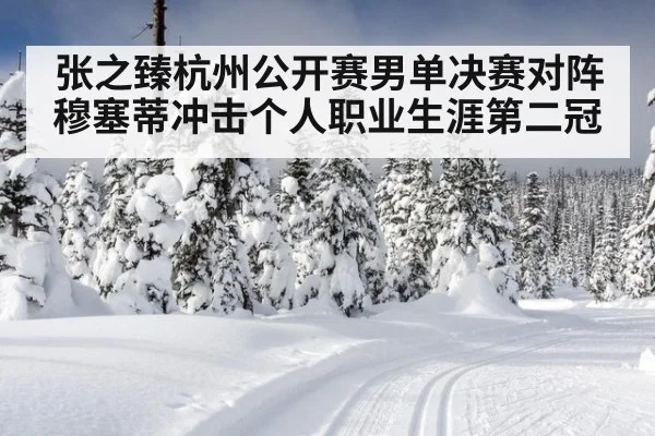 张之臻杭州公开赛男单决赛对阵穆塞蒂冲击个人职业生涯第二冠